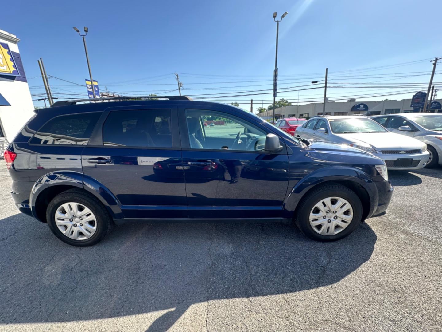 2017 BLUE Dodge Journey SE (3C4PDCAB1HT) with an 2.4L L4 DOHC 16V engine, 4A transmission, located at 1254 Manheim Pike, Lancaster, PA, 17601, (717) 393-9133, 40.062870, -76.323273 - Photo#3